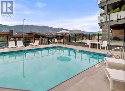 3434 Mckinley Beach Drive Unit# 407, Kelowna, BC - Outdoor With In Ground Pool