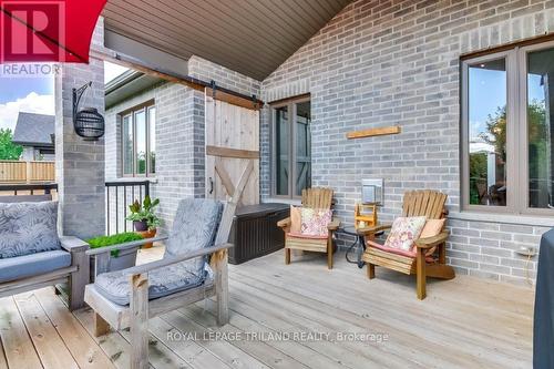 233 Wedgewood Drive E, Woodstock, ON - Outdoor With Deck Patio Veranda With Exterior