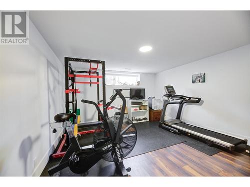 306 Yates Road, Kelowna, BC - Indoor Photo Showing Gym Room