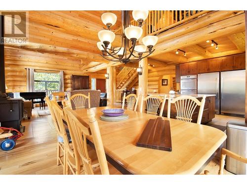 63 Walker Road, Enderby, BC - Indoor Photo Showing Dining Room