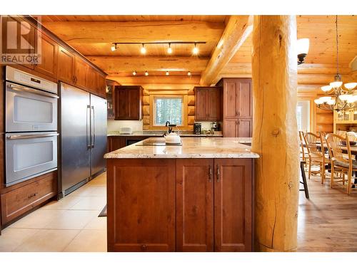 63 Walker Road, Enderby, BC - Indoor Photo Showing Kitchen