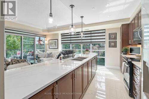 304 - 50 Hall Road, Halton Hills, ON - Indoor Photo Showing Kitchen With Double Sink With Upgraded Kitchen