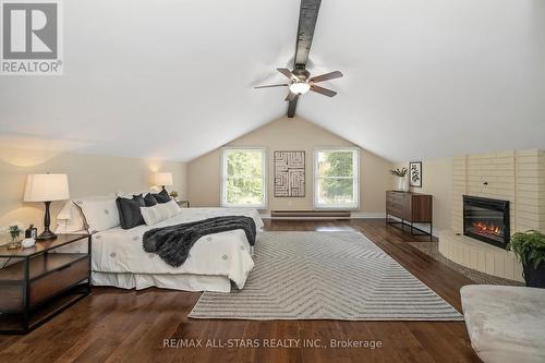 20 Hare Court, Markham (Old Markham Village), ON - Indoor Photo Showing Bedroom With Fireplace