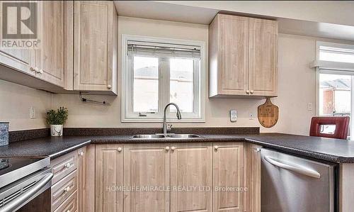 13 Percy Gate, Brampton, ON - Indoor Photo Showing Kitchen With Double Sink