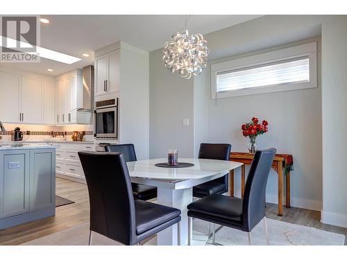 7760 Okanagan Landing Road Unit# 53, Vernon, BC - Indoor Photo Showing Dining Room