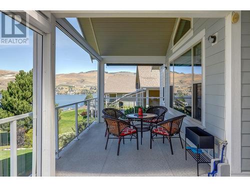 7760 Okanagan Landing Road Unit# 53, Vernon, BC - Outdoor With Body Of Water With Deck Patio Veranda With Exterior