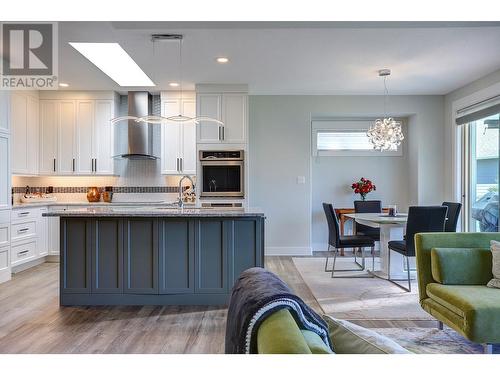 7760 Okanagan Landing Road Unit# 53, Vernon, BC - Indoor Photo Showing Kitchen With Upgraded Kitchen