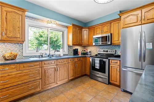 441 Scott Street, St. Catharines, ON - Indoor Photo Showing Kitchen With Double Sink