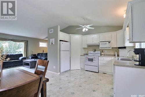 Hwy 302 West Acreage, Prince Albert Rm No. 461, SK - Indoor Photo Showing Kitchen With Double Sink