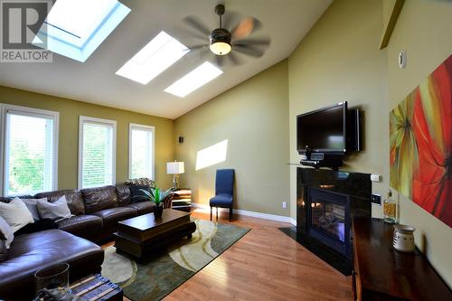 6 Stratford Place, St. John’S, NL - Indoor Photo Showing Living Room With Fireplace