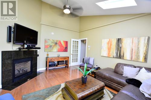 6 Stratford Place, St. John’S, NL - Indoor Photo Showing Living Room With Fireplace