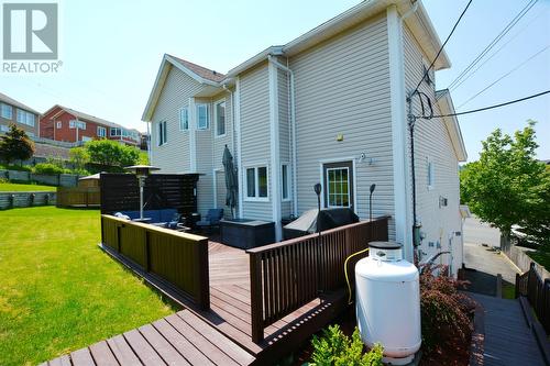 6 Stratford Place, St. John’S, NL - Outdoor With Deck Patio Veranda With Exterior