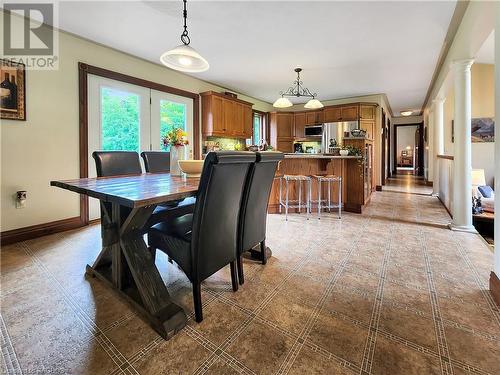 1440 Highway 6, South Bruce Peninsula, ON - Indoor Photo Showing Dining Room