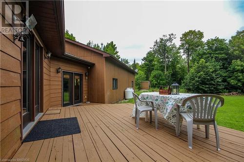 1440 Highway 6, South Bruce Peninsula, ON - Outdoor With Deck Patio Veranda With Exterior