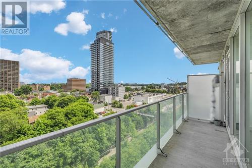 111 Champagne Avenue S Unit#608, Ottawa, ON - Outdoor With Balcony With View With Exterior