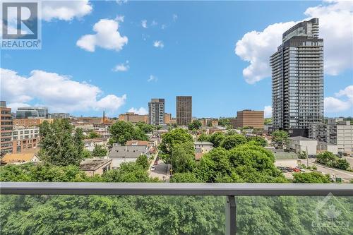 111 Champagne Avenue S Unit#608, Ottawa, ON - Outdoor With Balcony With View