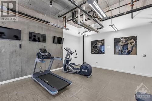 111 Champagne Avenue S Unit#608, Ottawa, ON - Indoor Photo Showing Gym Room