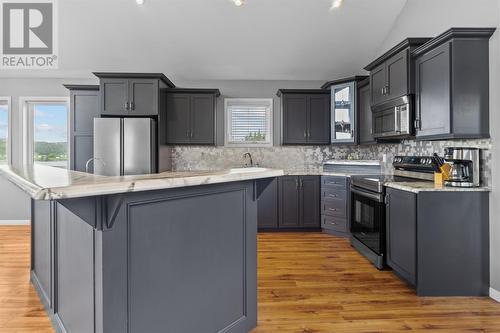 24 Champneys West Road, Port Rexton, NL - Indoor Photo Showing Kitchen With Upgraded Kitchen