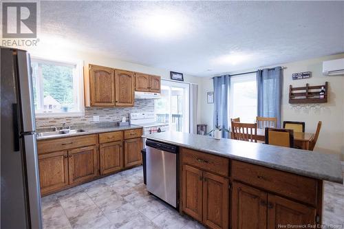 49 Riviera Street, Dsl De Drummond/Dsl Of Drummond, NB - Indoor Photo Showing Kitchen With Double Sink