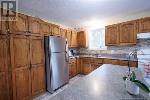 49 Riviera Street, Dsl De Drummond/Dsl Of Drummond, NB - Indoor Photo Showing Kitchen With Double Sink