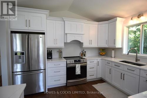 748 English Settlement Road, Quinte West, ON - Indoor Photo Showing Kitchen With Double Sink