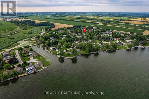 View of home and Rondeau Bay - 11507 Lagonda Way, Chatham-Kent (Morpeth), ON - Outdoor With Body Of Water With View