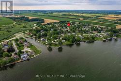 View of home and Rondeau Bay - 