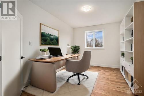 Virtually Staged - 899 Cologne Street, Embrun, ON - Indoor Photo Showing Office