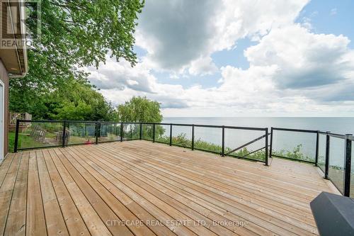 372 South Coast Drive, Haldimand, ON - Outdoor With Body Of Water With Deck Patio Veranda With View