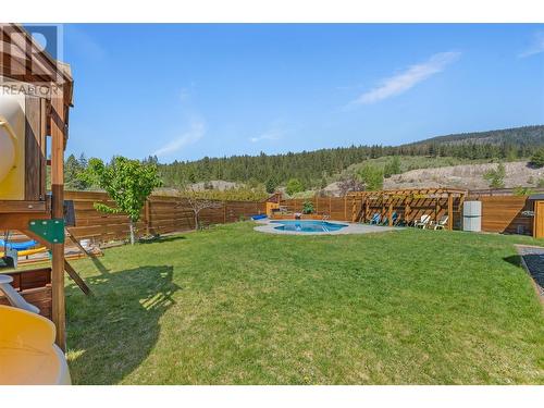 2570 Copper Ridge Way, West Kelowna, BC - Outdoor With In Ground Pool With Backyard