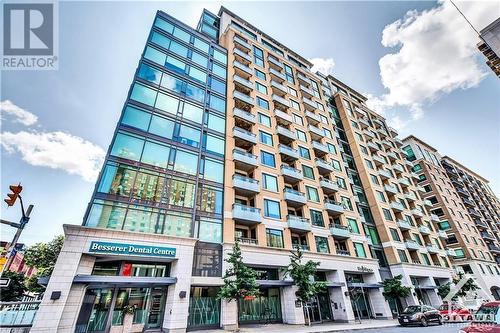 238 Besserer Street Unit#915, Ottawa, ON - Outdoor With Balcony With Facade