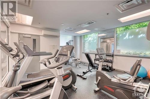 238 Besserer Street Unit#915, Ottawa, ON - Indoor Photo Showing Gym Room