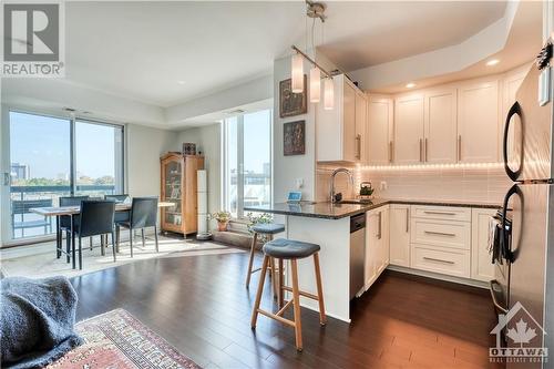 238 Besserer Street Unit#915, Ottawa, ON - Indoor Photo Showing Kitchen With Upgraded Kitchen