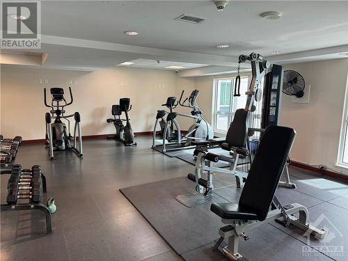 234 Rideau Street Unit#1004, Ottawa, ON - Indoor Photo Showing Gym Room