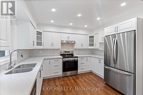 460 Grove Street E, Barrie (Grove East), ON - Indoor Photo Showing Kitchen With Double Sink