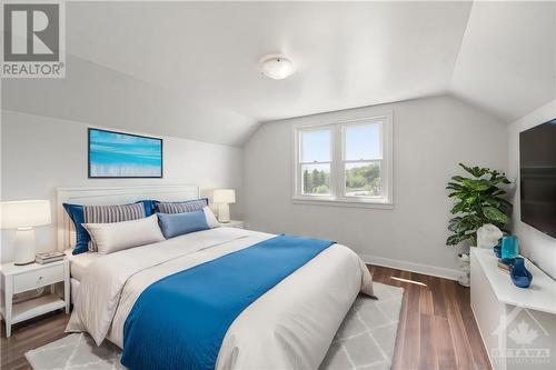 This photo has been virtually staged. - 3573 Navan Road, Ottawa, ON - Indoor Photo Showing Bedroom