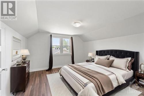 This photo has been virtually staged. - 3573 Navan Road, Ottawa, ON - Indoor Photo Showing Bedroom