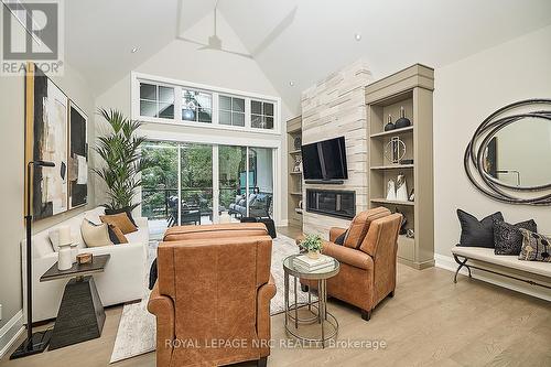 18 - 190 Canboro Road, Pelham, ON - Indoor Photo Showing Other Room With Fireplace