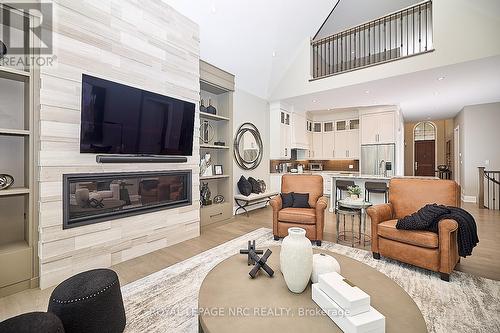 18 - 190 Canboro Road, Pelham, ON - Indoor Photo Showing Living Room With Fireplace