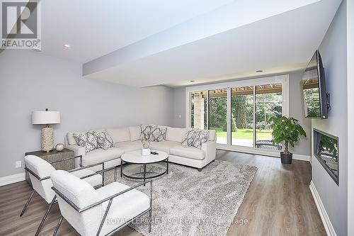 18 - 190 Canboro Road, Pelham, ON - Indoor Photo Showing Living Room With Fireplace