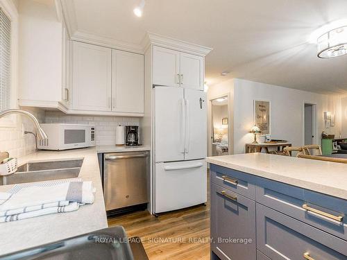 22 Lindale Ave, Tiny, ON - Indoor Photo Showing Kitchen With Double Sink