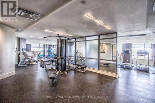 1209 - 225 Sherway Gardens Road, Toronto (Islington-City Centre West), ON - Indoor Photo Showing Gym Room