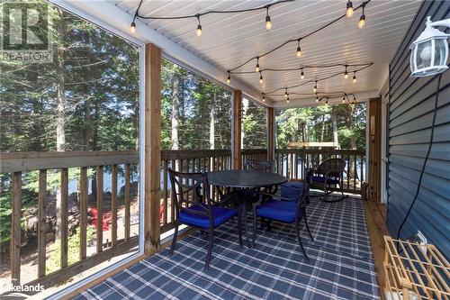 411 Shawanaga Lake Road, Dunchurch, ON - Outdoor With Deck Patio Veranda With Exterior