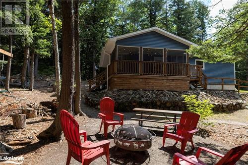 411 Shawanaga Lake Road, Dunchurch, ON - Outdoor With Deck Patio Veranda