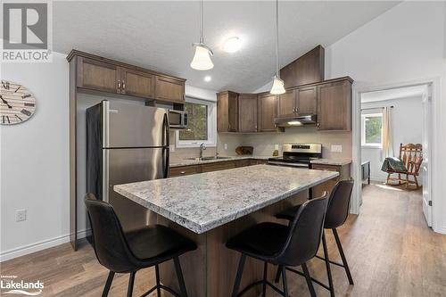 411 Shawanaga Lake Road, Dunchurch, ON - Indoor Photo Showing Kitchen With Double Sink With Upgraded Kitchen