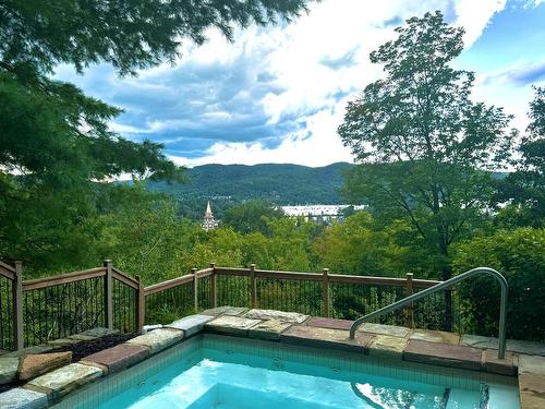 Spa - 10-168 Ch. Au Pied-De-La-Montagne, Mont-Tremblant, QC - Outdoor With In Ground Pool