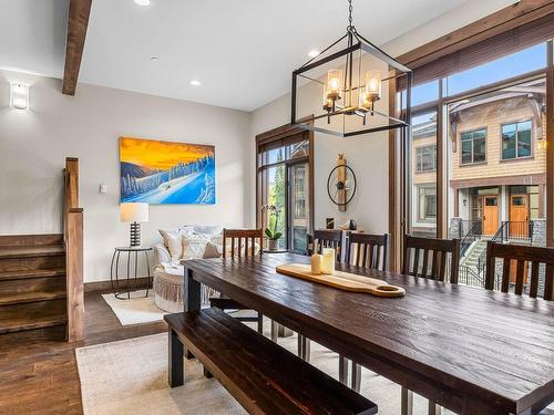 13-3280 Village Way, Sun Peaks, BC - Indoor Photo Showing Dining Room