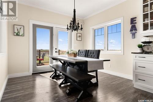 13 Hood Road, Longlaketon Rm No. 219, SK - Indoor Photo Showing Dining Room