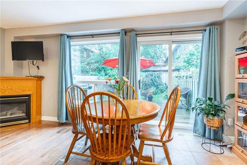 10 Cadham Boulevard|Unit #31, Hamilton, ON - Indoor Photo Showing Dining Room With Fireplace