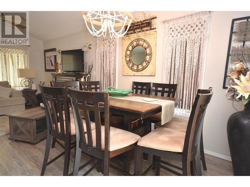 606 Nighthawk Avenue, Vernon, BC - Indoor Photo Showing Dining Room